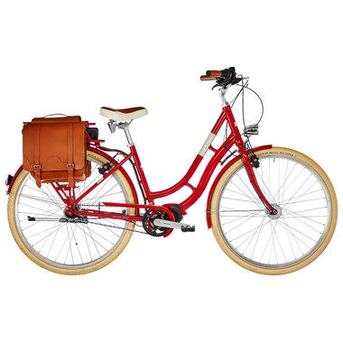 Bicicleta holandesa eléctrica ORTLER E-SUMMERFIELD Rojo 2020 0